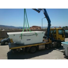 Πολυεστερική Δεξαμενή Νερού Spa Ypsilon 400 X 250 X 125cm (Προαιρετικά Με Skimmer)