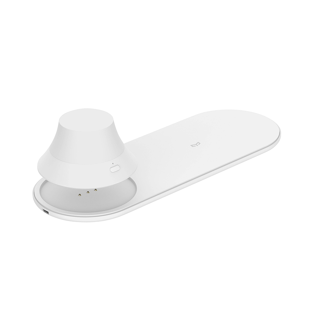 Yeelight Ασύρματος Φορτιστής (Qi Pad) 15W Λευκός (YLYD08YI)