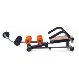 EverFit Ab-Smart Πάγκος Γυμναστικής Κοιλιακών Ρυθμιζόμενος Χωρίς Ορθοστάτες