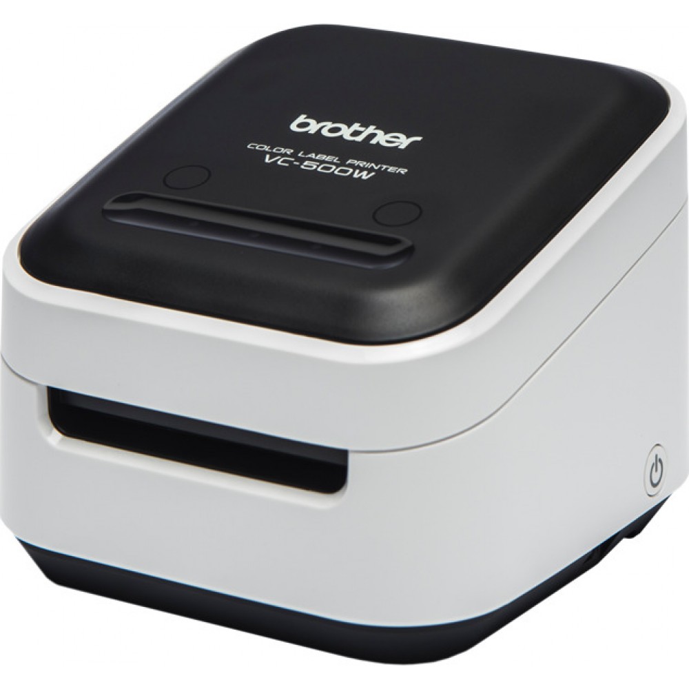 Brother P-Touch VC-500W Εκτυπωτής Ετικετών Zink Ethernet / USB / Wi-Fi 313 dpi Έγχρωμος