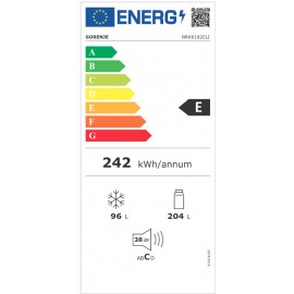  Gorenje Ψυγειοκαταψύκτης CLASSICO 185 NRK6192CLI