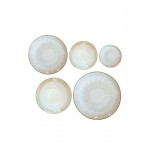 Cryspo Trio Soleil Σερβίτσιο Πιάτων από Πορσελάνη Μπεζ 20τμχ