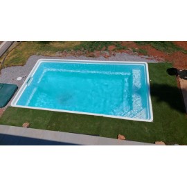 Astral Pool Δεξαμενή Νερού 550x300x150cm Big Spa Delta Λευκό 