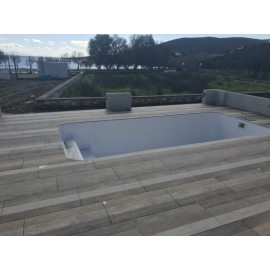 Πολυεστερική Δεξαμενή Νερού 550 x 250 x 1,05 - 1,46 μ