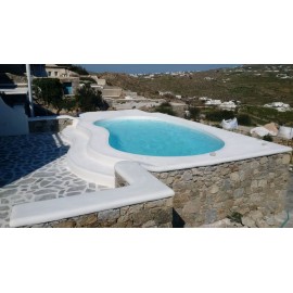 Πολυεστερική Δεξαμενή Νερού 620 x 330 x 0.97μ – 1.50μ