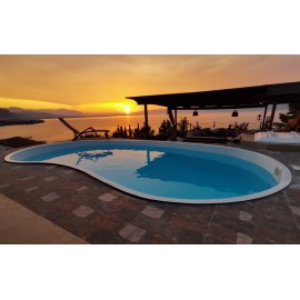 Πολυεστερική Δεξαμενή Νερού 620 x 330 x 0.97μ – 1.50μ