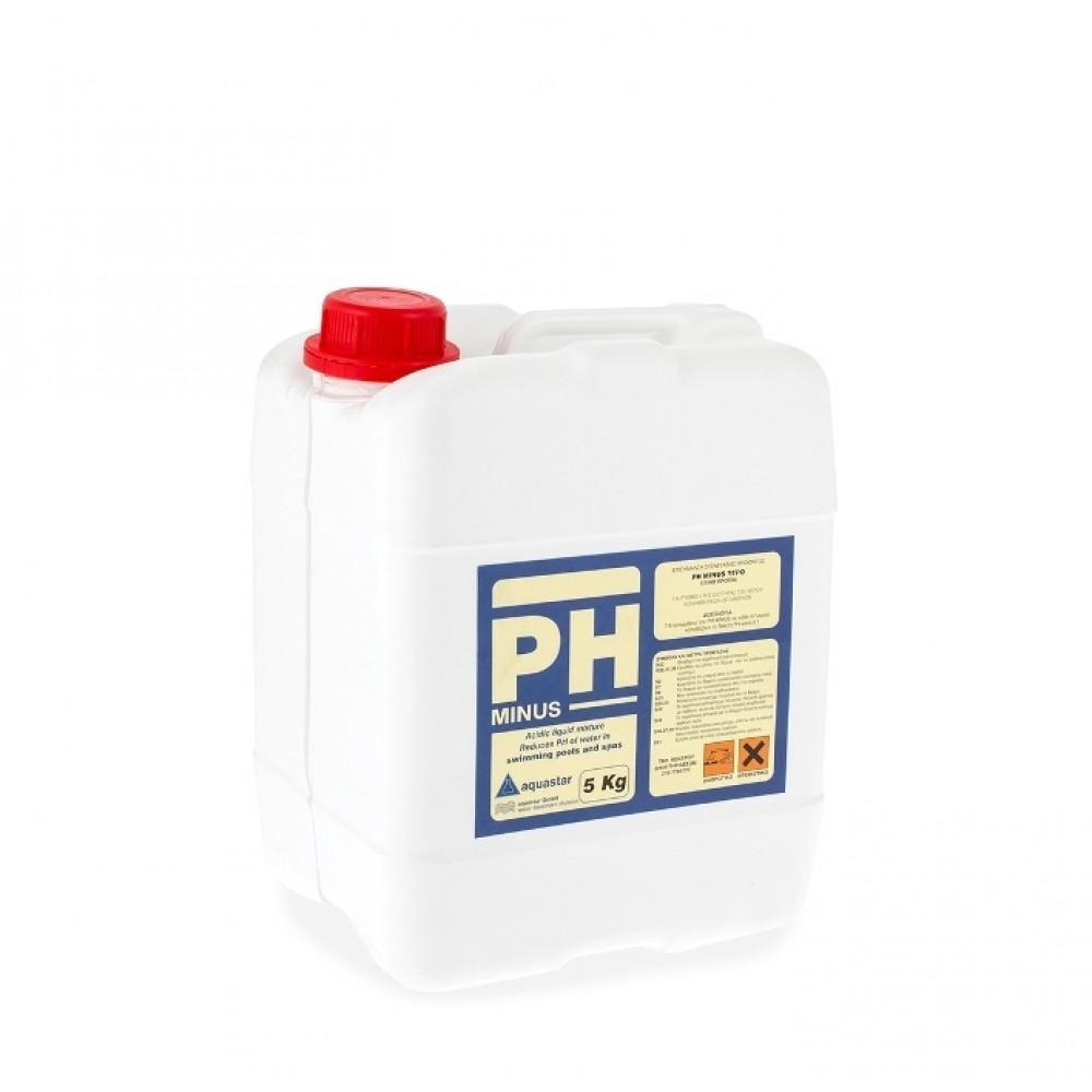 Aquastar Ph Minus Υγρό 5kg   