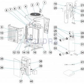 Αντλία θερμότητας  Astral Pool Heat 3 INVERTER  – 26 kW  (για εξωτερική τοποθέτηση)