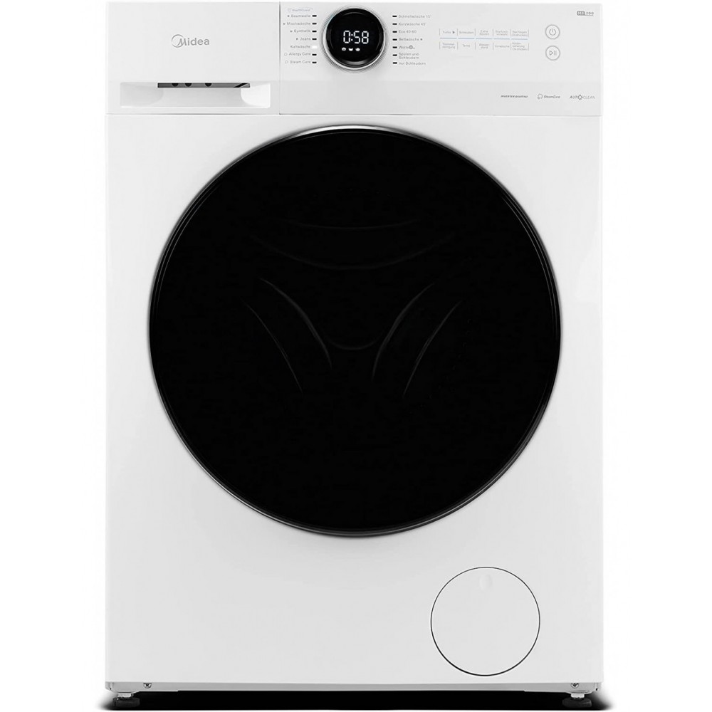 Midea MF200W80B/W GR Πλυντήριο Ρούχων Εμπρόσθιας Φόρτωσης