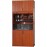 Πολυκουζινάκι με Αριστερή Γούρνα 125x65x269cm Wenge με Πατάρι