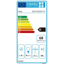 Teka Aπορροφητήρας τζακιού GFH 73 INOX