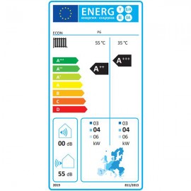 Econ Hero Plus P6 Αντλία Θερμότητας 8.25kW Μονοφασική 60°C Monoblock
