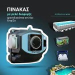 Πίνακας με ρελέ διαφυγής, χρονοδιακόπτη αντλίας & πρίζα
