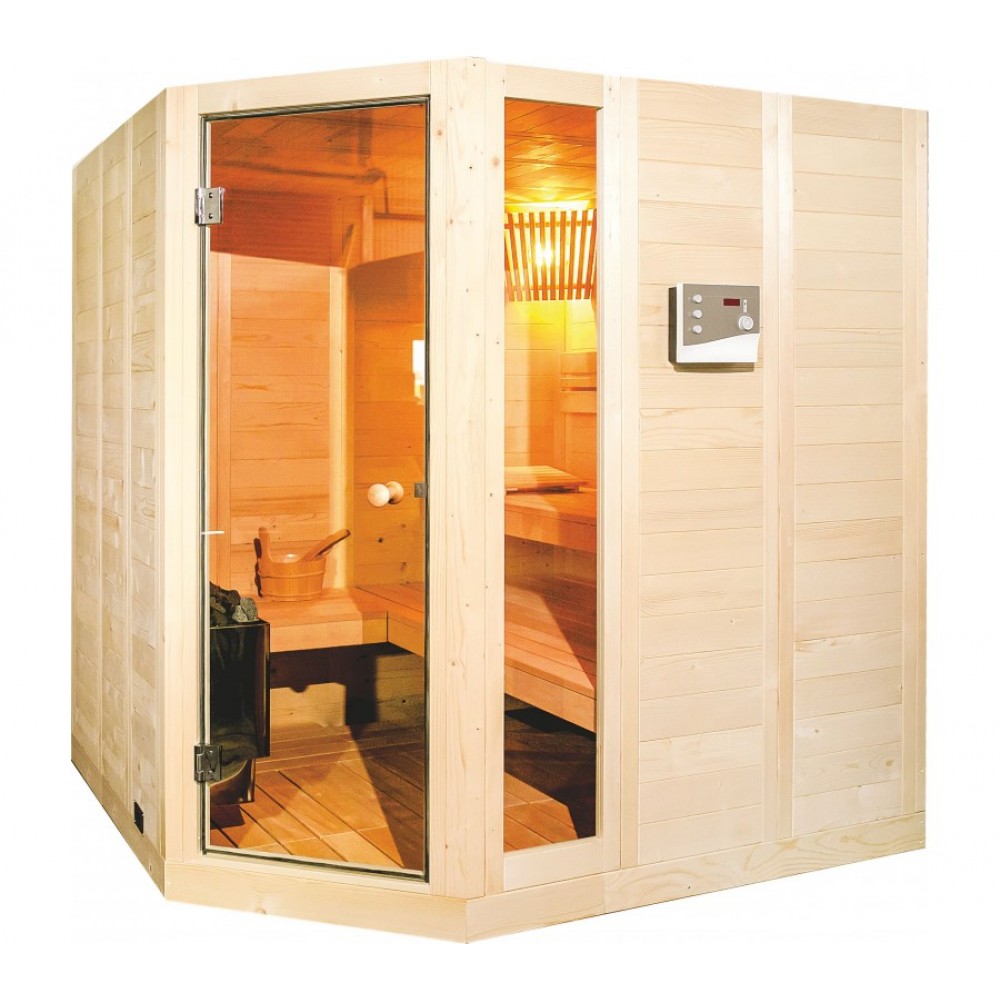 Sauna Premium R 200 X 200 X 205 Χωρητικότητα 6 άτομα  