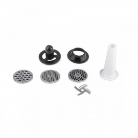 Κουζινομηχανή Royalty Line 3 σε 1 με μίξερ, μπλέντερ, κιμαδομηχανή & παρασκευαστή λουκάνικων RL-PKM1900.7BG-BLK 