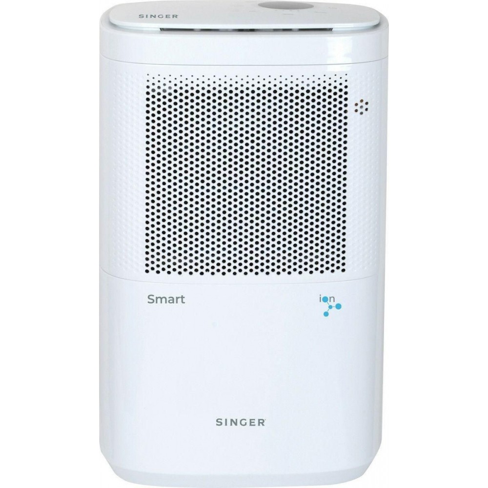 Singer SDHM-10L Smart Ion Αφυγραντήρας με Συμπιεστή και Ιονιστή 10lt