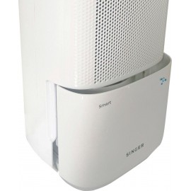 Singer SDHM-10L Smart Ion Αφυγραντήρας με Συμπιεστή και Ιονιστή 10lt