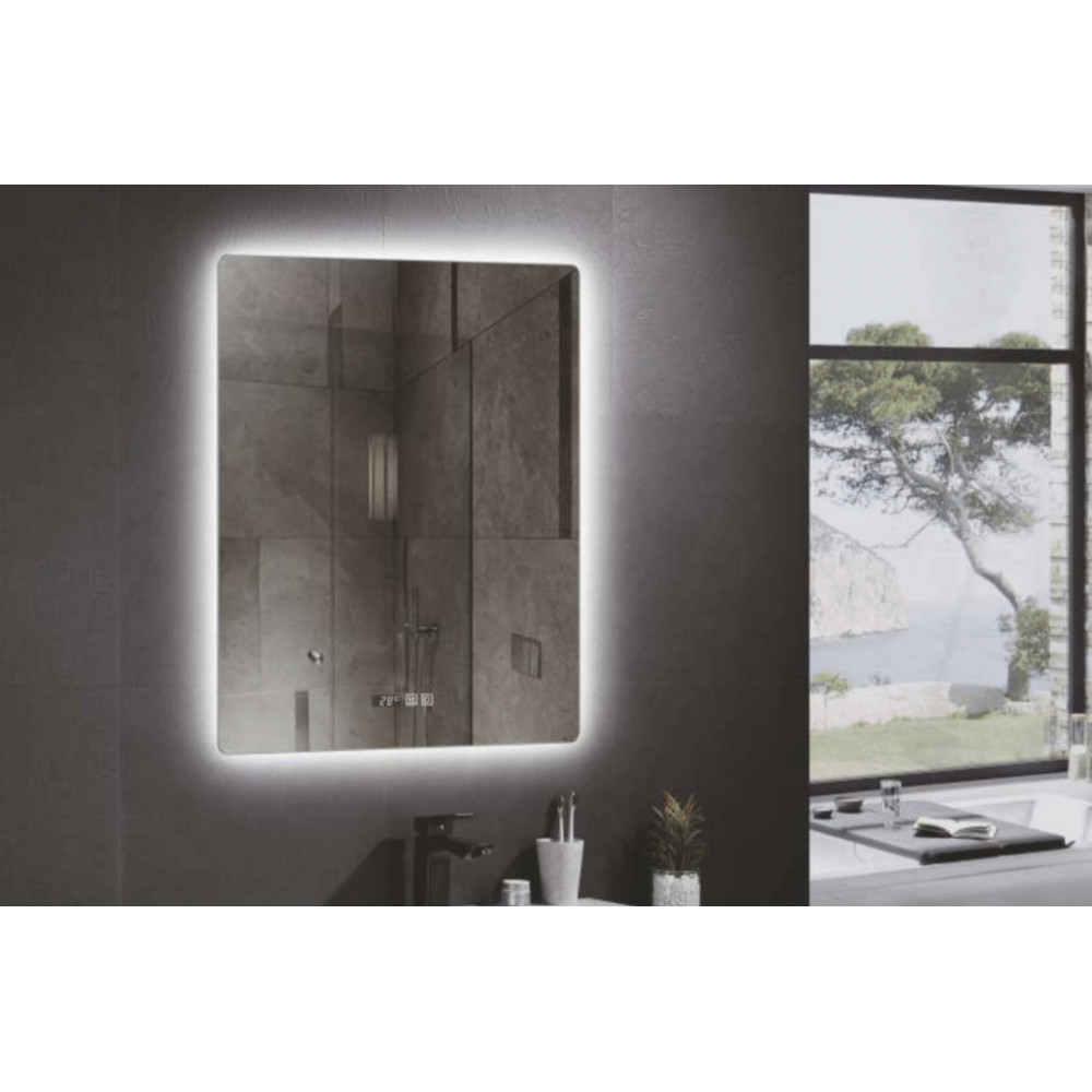 Bronze Art Hotel Standard 60H7-65-90V5 Καθρέπτης Μπάνιου Κάθετος Led 65x90cm