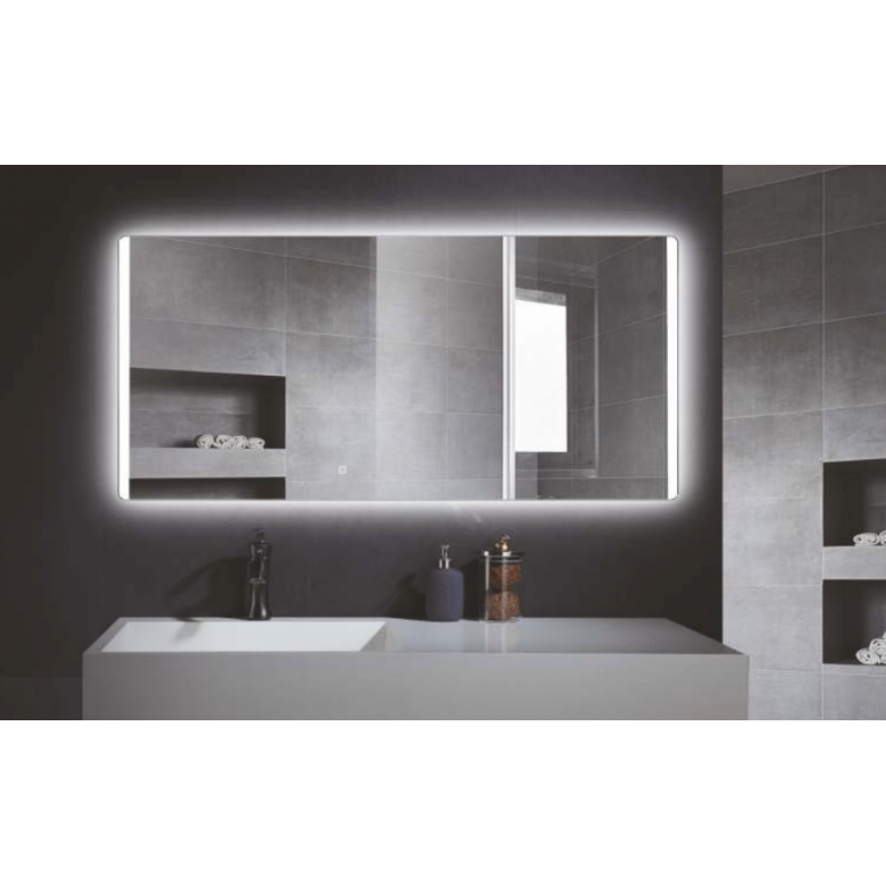 Bronze Art Quattro 60X6-55-75R4 Οριζόντιος Καθρέπτης Μπάνιου Led 55x75cm 