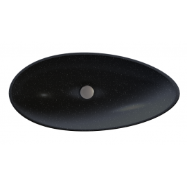 Sanitec Bliss 284 Νιπτήρας Πορσελάνης Επικαθήμενος 66x35,5x14cm Λευκός