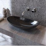Sanitec Bliss 284 Νιπτήρας Πορσελάνης Επικαθήμενος 66x35,5x14cm Λευκός
