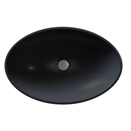 Sanitec Helios 282 Νιπτήρας Πορσελάνης Επικαθήμενος 56,5x41x12cm Λευκ΄ός