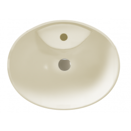 Sanitec Ionion 207 Νιπτήρας Πορσελάνης Επικαθήμενος 46x36x15,5cm Λευκός