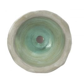 Sanitec White Rock 406 Νιπτήρας Κεραμικός Επιτραπέζιος 41,5x15cm