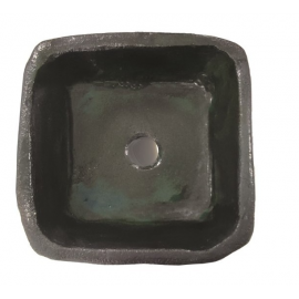 Sanitec Rock Green 410 Νιπτήρας Κεραμικός Επιτραπέζιος 40x40x15cm