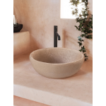 Sanitec Beige Rock 411 Νιπτήρας Κεραμικός Επιτραπέζιος 40x15cm