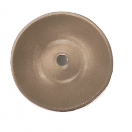 Sanitec Beige Rock 411 Νιπτήρας Κεραμικός Επιτραπέζιος 40x15cm