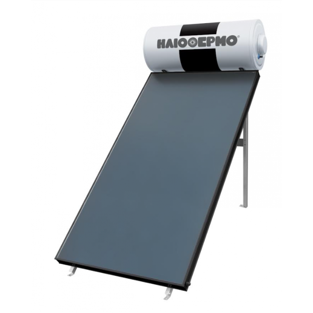 SOLE Ηλιακός Θερμοσίφωνας ΗΛΙΟΘΕΡΜΟ ECO 150-1-S230 150lt /2.30m² Διπλής Ενέργειας με Επιλεκτίκο Συλλέκτη Τιτανίου