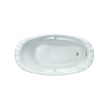 SANITEC 510 Sylvia Μπανιέρα Ακρυλική 170x90cm