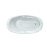 SANITEC 510 Sylvia Μπανιέρα Ακρυλική 170x90cm