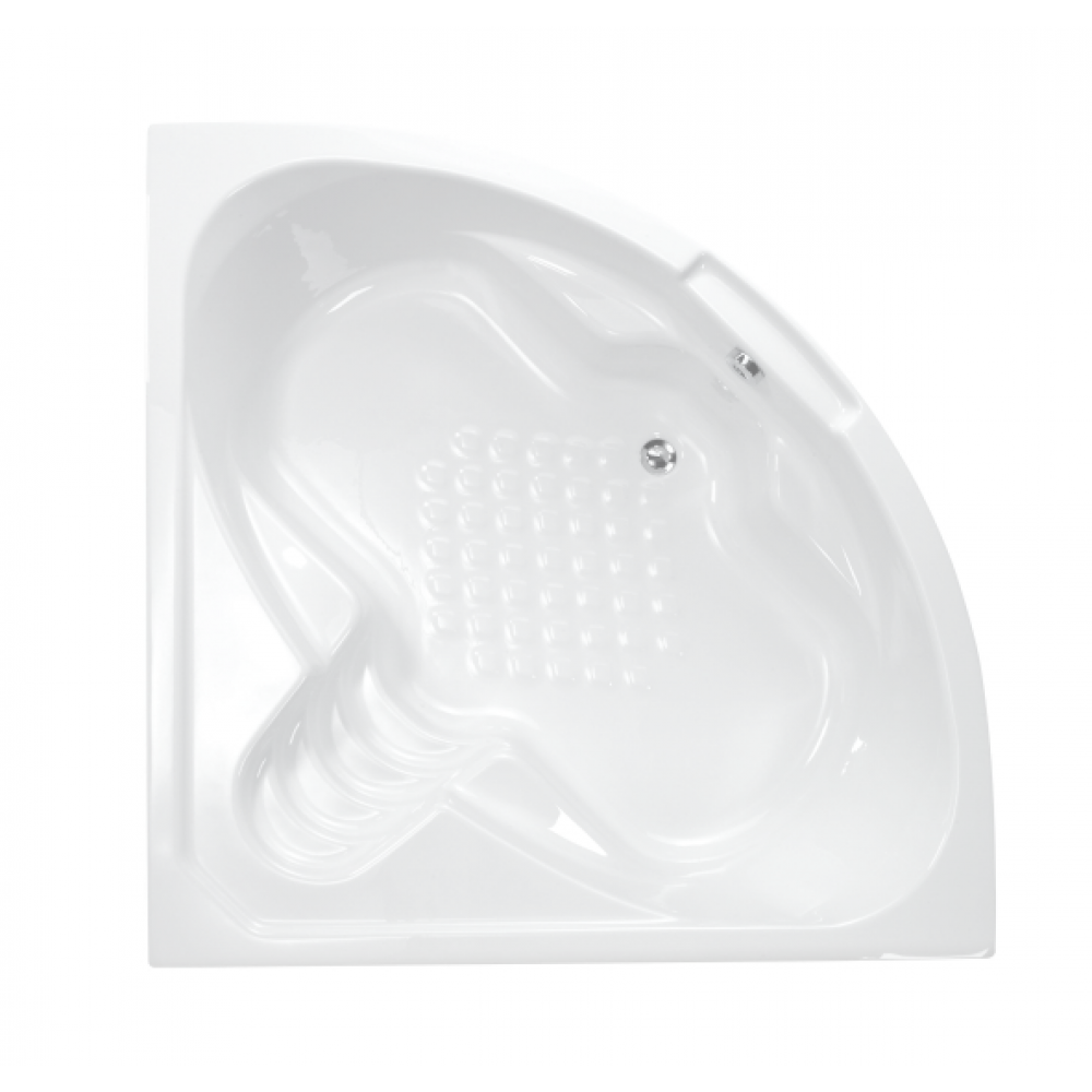 SANITEC 519 Nataly Γωνιακή Μπανιέρα Ακρυλική 150x150cm
