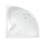 SANITEC 519 Nataly Γωνιακή Μπανιέρα Ακρυλική 150x150cm