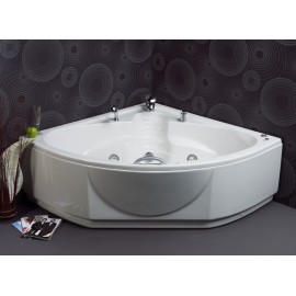 SANITEC 519 Nataly Γωνιακή Μπανιέρα Ακρυλική 150x150cm