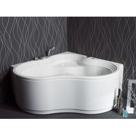 SANITEC 532 Carla Γωνιακή Μπανιέρα Ακρυλική 140x140cm