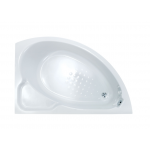 SANITEC 568 Lydia R/L Γωνιακή Μπανιέρα Ακρυλική 165x100cm
