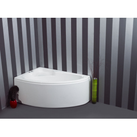 SANITEC 568 Lydia R/L Γωνιακή Μπανιέρα Ακρυλική 165x100cm