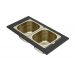 Μπολ Για Νεροχύτη Dialogo Frame 1/6 Gold  +204.00€