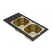 Μπολ νεροχύτη SINTESI Drain 1/6 Gold  +216.00€