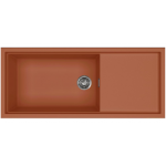 Elleci Sintesi 510 Γρανιτένιος Νεροχύτης Ένθετος Cavern Clay K83 116x50cm 