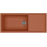 Elleci Sintesi 510 Γρανιτένιος Νεροχύτης Ένθετος Cavern Clay K83 116x50cm 