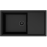 Elleci Sintesi 410 Γρανιτένιος Νεροχύτης Ένθετος K86 Black 86x50cm