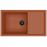 Elleci Sintesi 410 Γρανιτένιος Νεροχύτης Ένθετος K83 Cavern Clay 86x50cm