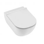 Laufen Κρεμαστή Λεκάνη BASAL Rimless Λευκή + SOFT CLOSE ΚΑΘΙΣΜΑ + KAZANAKI ΙΝΕΟ SLIM + ΠΛΑΚΕΤΑ