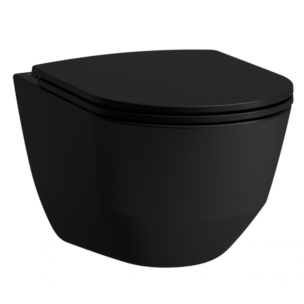 Laufen Κρεμαστή Λεκάνη PRO BLACK Rimless Μαύρη