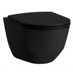 Laufen Κρεμαστή Λεκάνη PRO BLACK Rimless Μαύρη