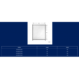 ΦΡΑΧΤΗΣ ΠΙΣΙΝΑΣ CCS-100 1m (ΥΨΟΥΣ 1,22m), ΤΡΥΠΗΜΑ Φ.16, ΚΑΦΕ